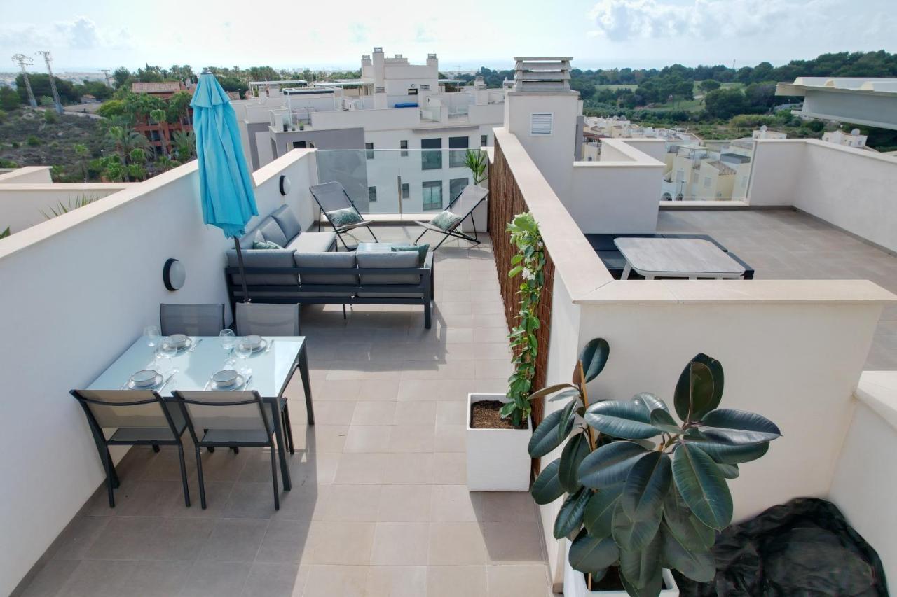 Luxurious Flat & Private Rooftop In Villamartin Orihuela Costa Dehesa de Campoamor  Zewnętrze zdjęcie